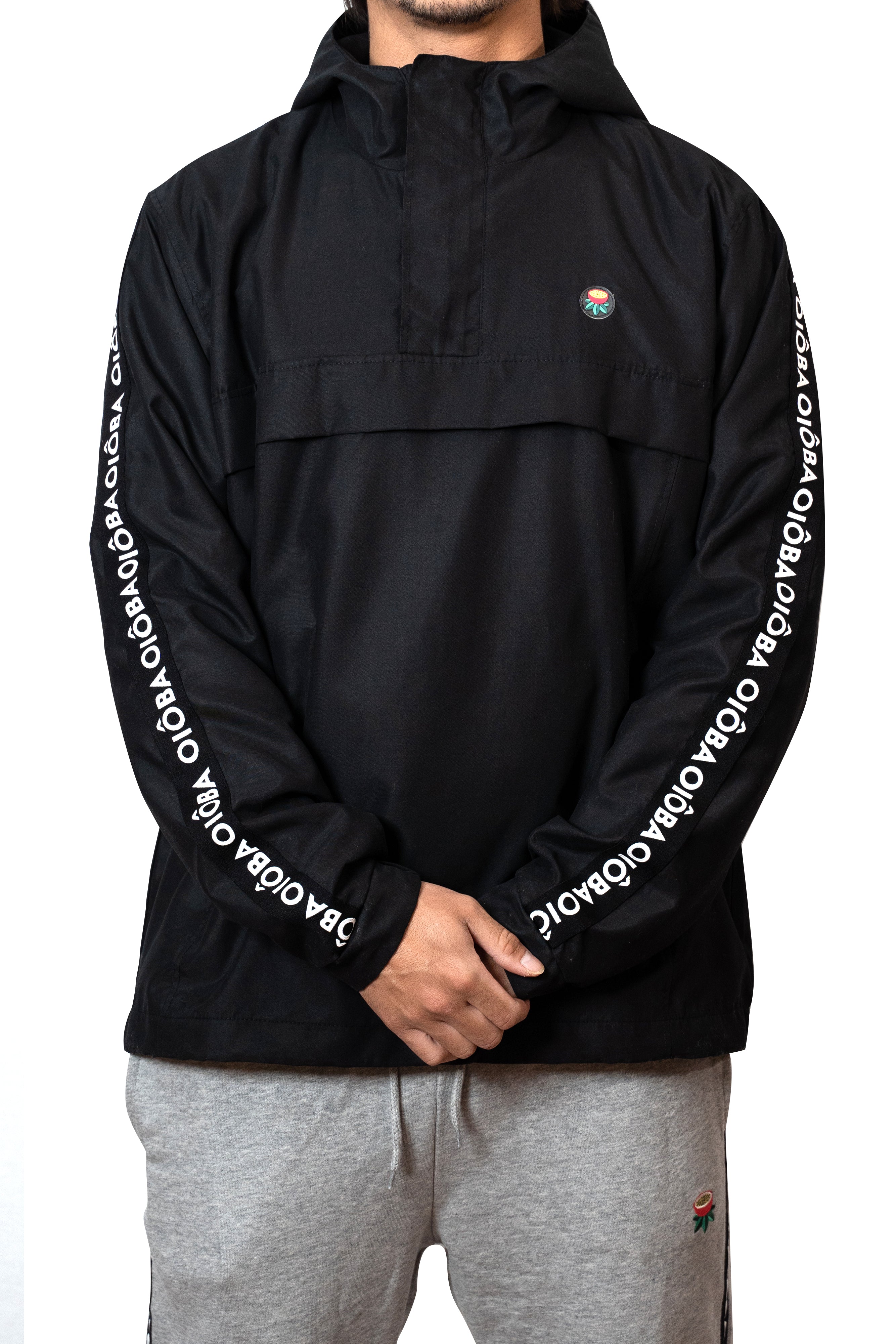 Black Windbreaker