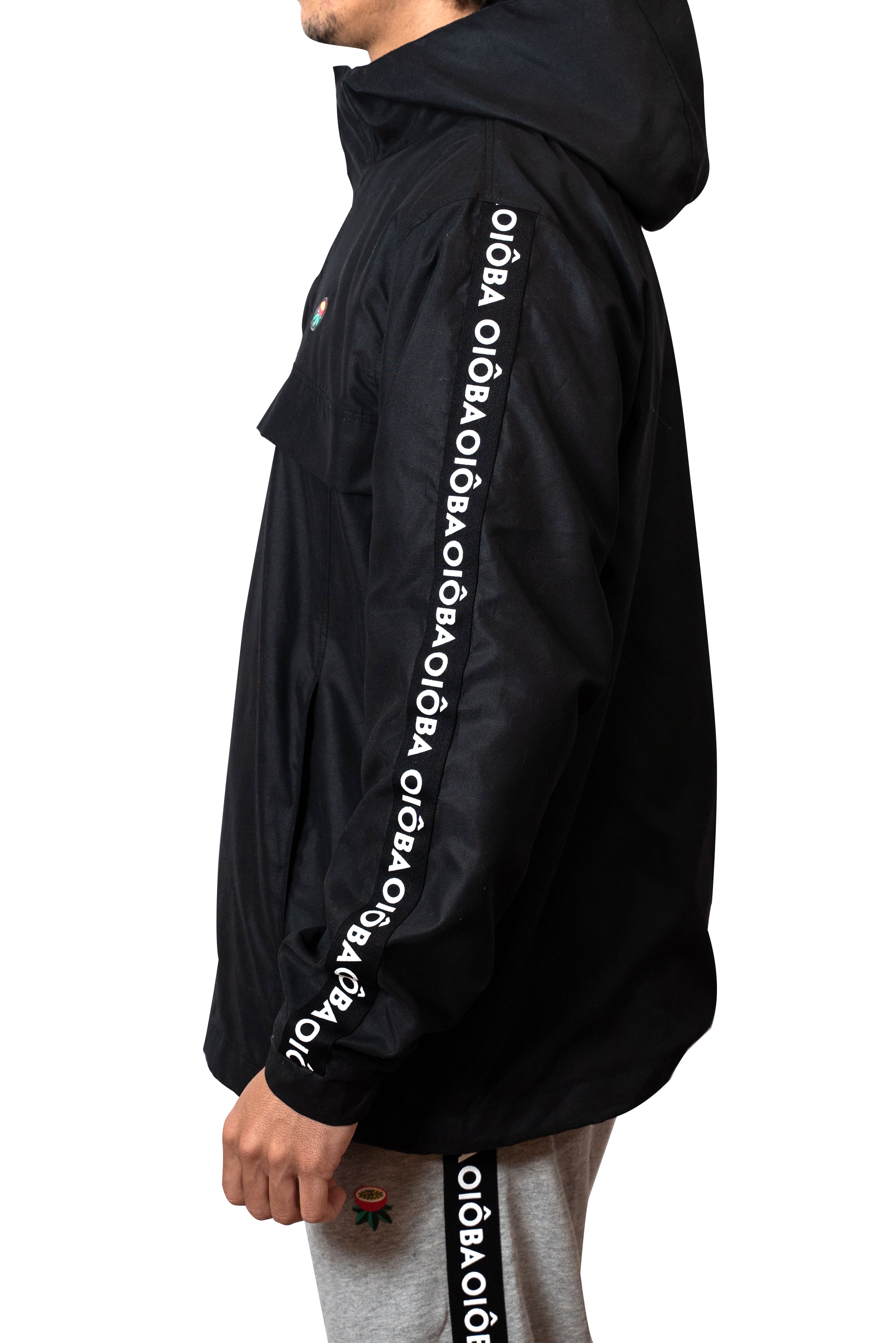 Black Windbreaker